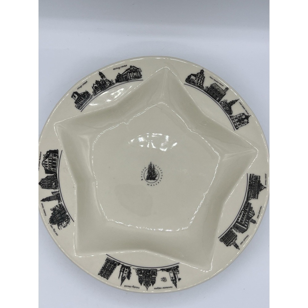 Boston Keepsake Bowl by American Sky skyline landmarks architecture buildings